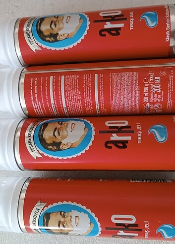 Arko tıraş jeli 4 x200 ml