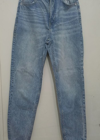 Pastel Mavi Normal Boy Kadın Denim Jean