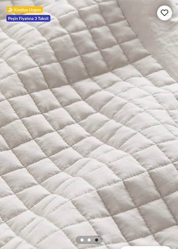 H&M tek kişilik yatak örtüsü  - Görsel 4