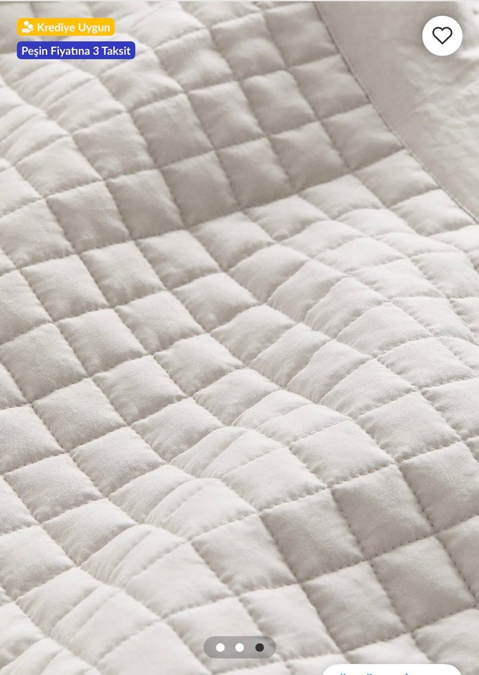 H&M tek kişilik yatak örtüsü  - Görsel 4