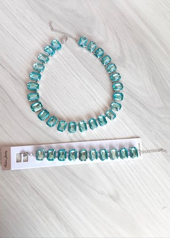  Beden mavi Renk Swarovski Bileklik