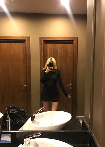 Sırt dekolteli elbise - Görsel 6