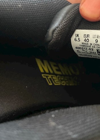 40 Beden Siyah Kadın Spor Ayakkabı