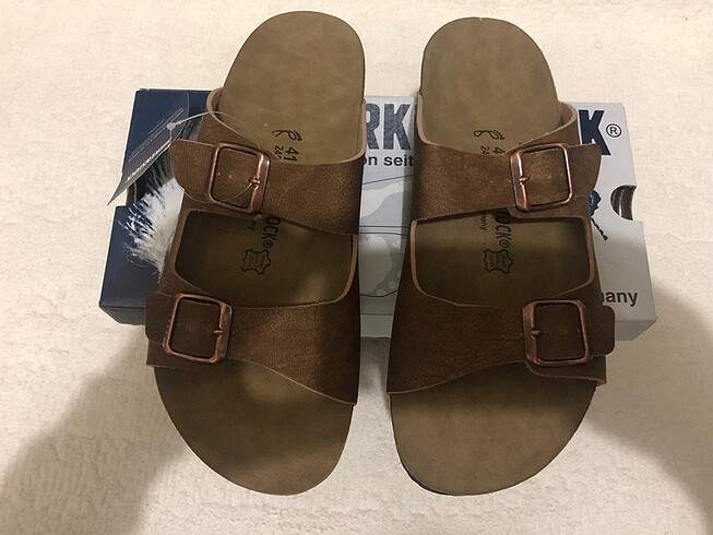 Birkenstock Çift Bant Vizon Terlik