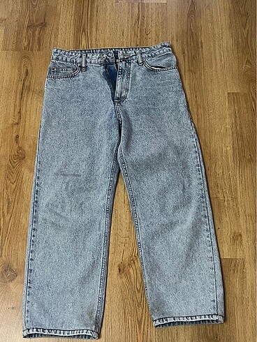 Baggy jean mavi renk