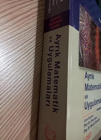 Ayrık matematik ve uygulamaları PALME kenneth h .rosen