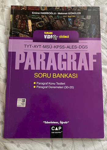 TYT-AYT Paragraf Soru Bankası Çözümlü