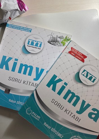 Hakan Söylemez Kimya Soru Kitabı Seti AYT ve TYT