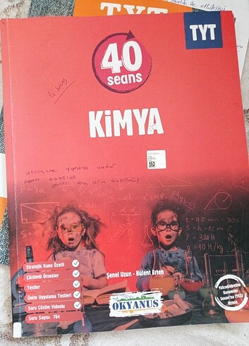 Okyanus yayınları tyt kimya 40 seans
