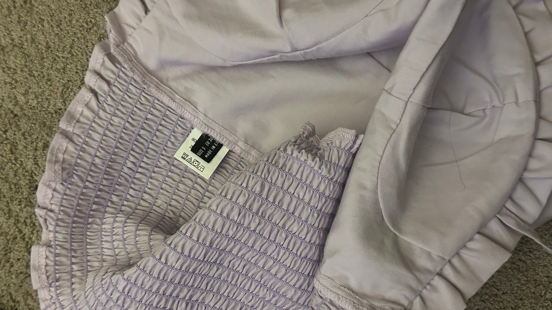 Açık mor  Straplez Mini Bustiyer - Görsel 5