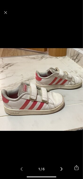 Adidas orijinal kız çoçuk spor ayakkabı