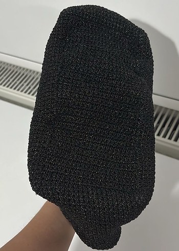 Zara Siyah burslu çanta