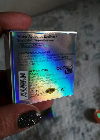 Renkli Koyu Tonlarda Göz Farı Seti - Görsel 5