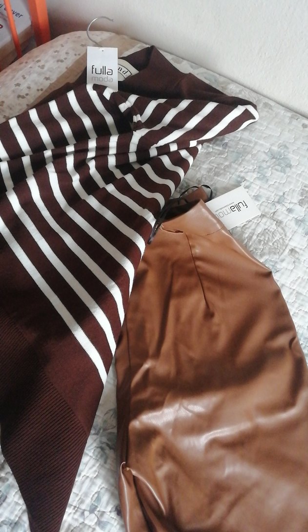 Deri Kahverengi pantolon - Görsel 4