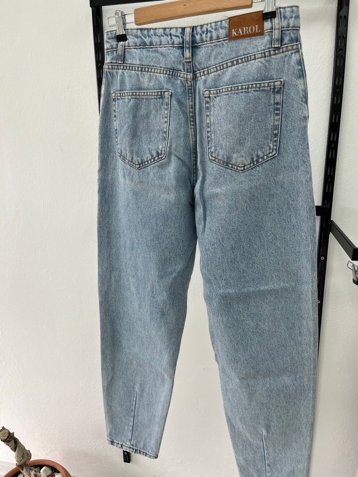 Kadın  Bol Kesim Jean - Görsel 3