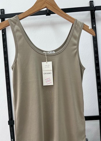 Haki Kadın Kolsuz Atlet - Görsel 3