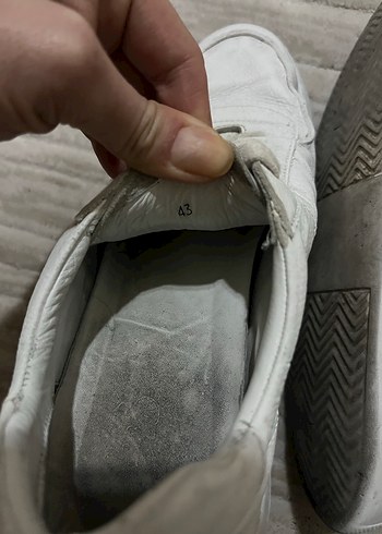 Beyaz Erkek Minimalist Spor Ayakkabı - Görsel 5