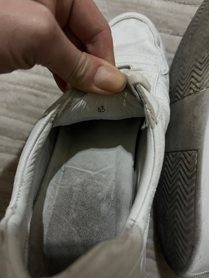 Beyaz Erkek Minimalist Spor Ayakkabı - Görsel 5