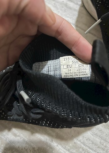 Siyah Bağcıklı Kadın Spor Ayakkabı - Görsel 3