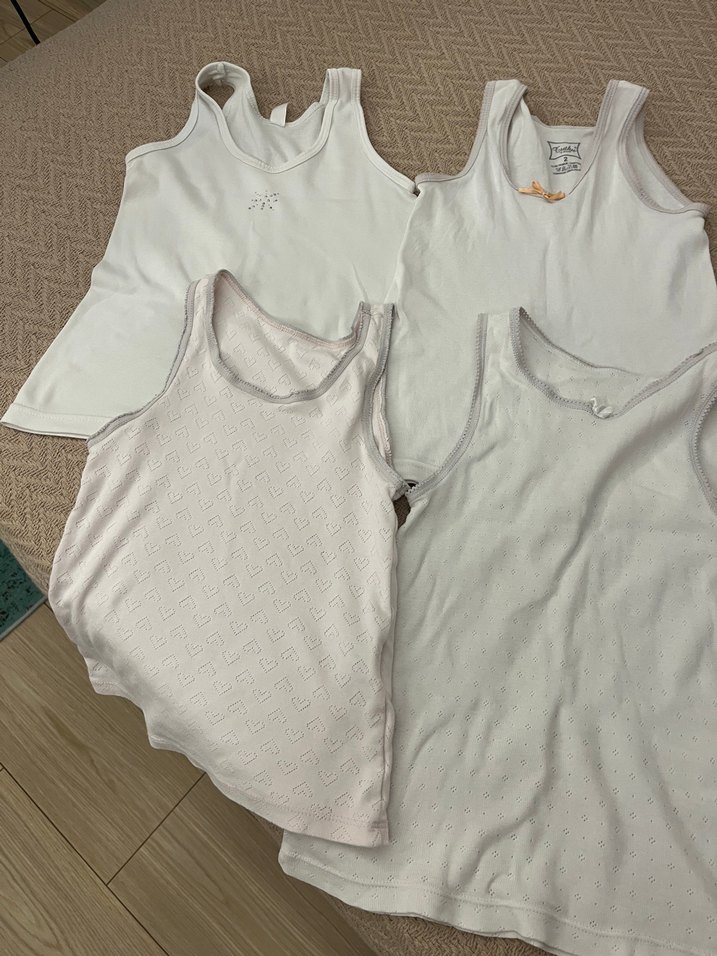 Beyaz Çocuk Atlet Seti - Görsel 2