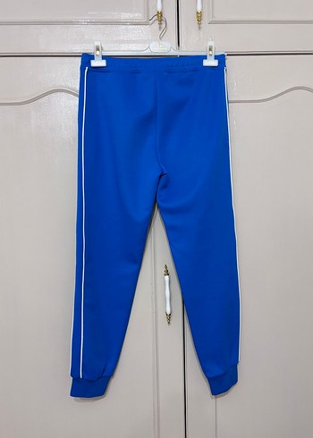 Mavi Fermuarlı Kadın Eşofman Takımı - Görsel 3