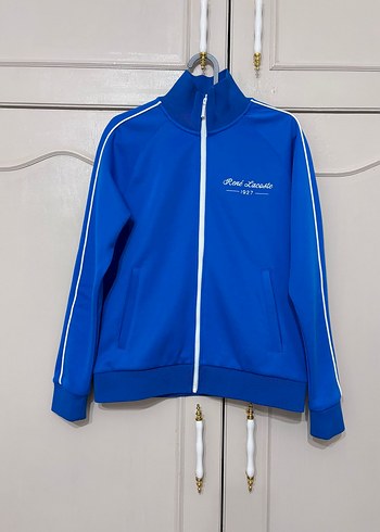 Mavi Fermuarlı Kadın Eşofman Takımı - Görsel 4