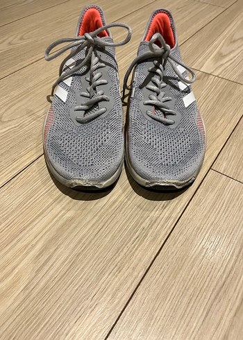 Gri Bağcıklı erkek Spor Ayakkabı - Görsel 3