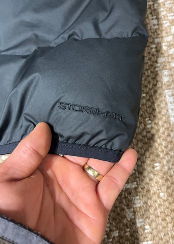 Siyah Şişme Yelek, Fermuarlı, Yüksek Yaka kaz tüyü - Görsel 3