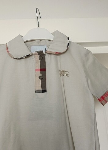 7 Yaş Beden ten rengi Renk Burberry elbise