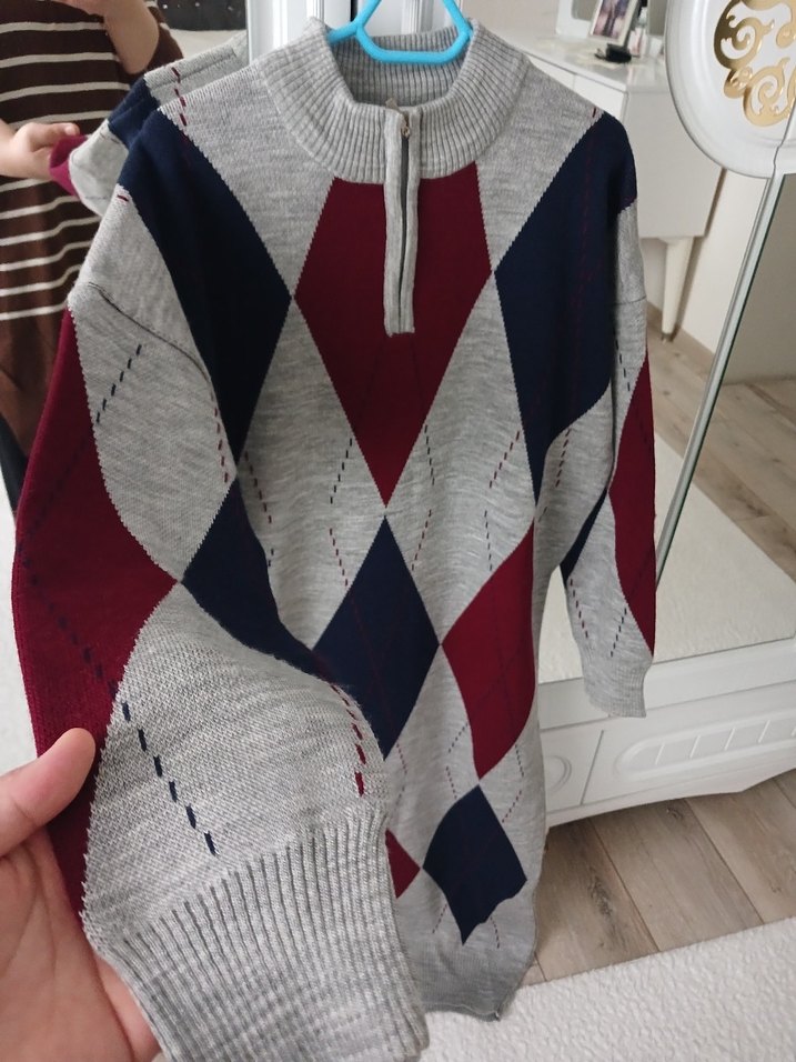 triko elbise - Görsel 2