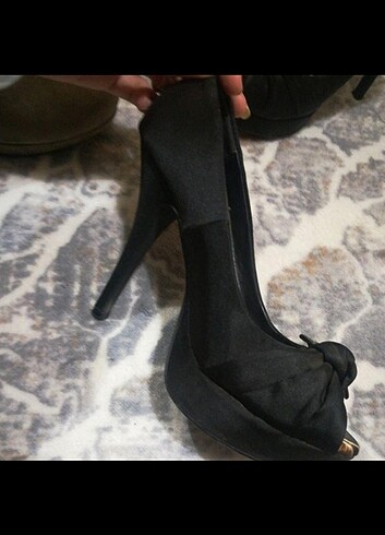 Polaris siyah Topuklu ayakkabı 