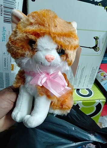 Diğer Sesli peluş kedi