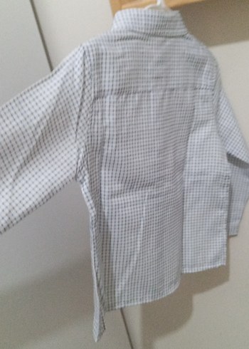 Erkek Çocuk Uzun Kollu Düğmeli Gömlek - Görsel 5