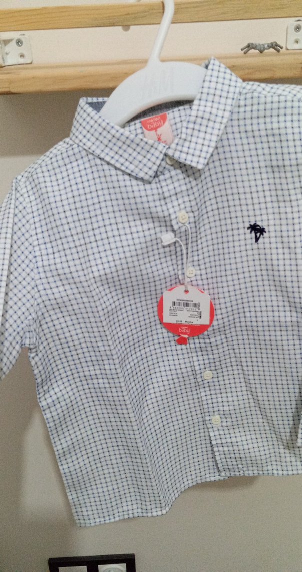 Erkek Çocuk Uzun Kollu Düğmeli Gömlek - Görsel 2