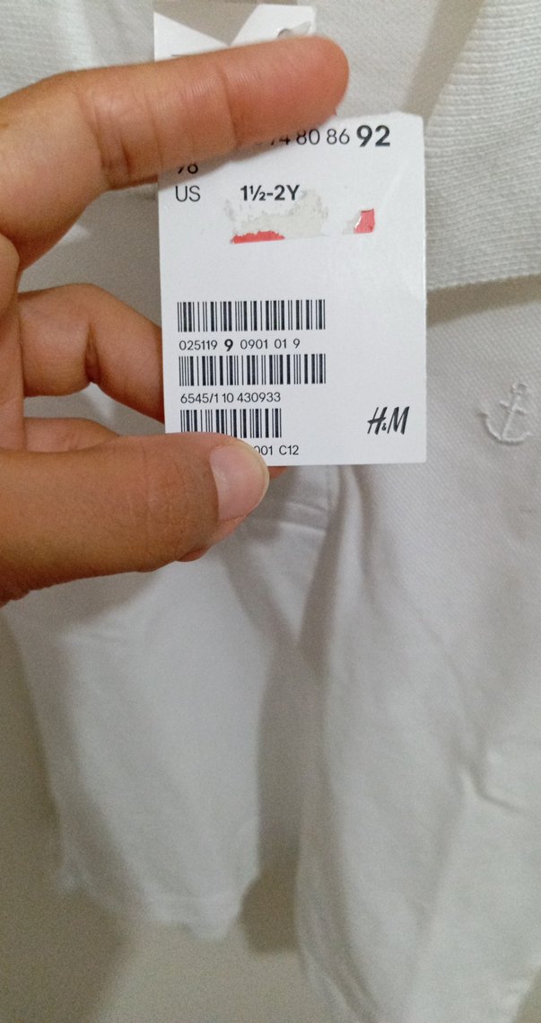 Erkek Çocuk Beyaz Düğmeli Polo Tişört - Görsel 4