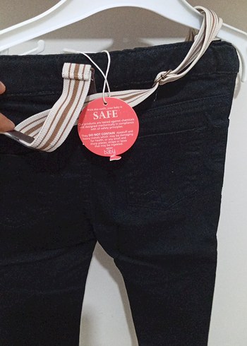 Erkek Çocuk Siyah Kot Pantolon ketenn - Görsel 3