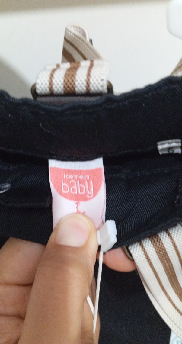 Erkek Çocuk Siyah Kot Pantolon ketenn - Görsel 4