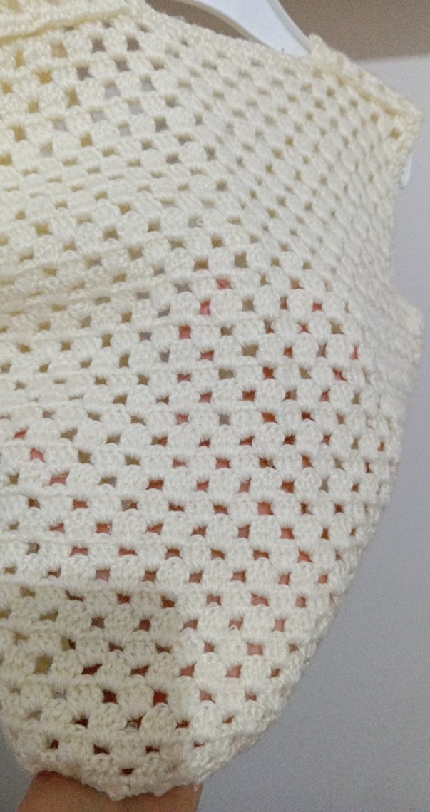 Kız Çocuk Örgü Kolsuz Bohem Yelek - Görsel 2