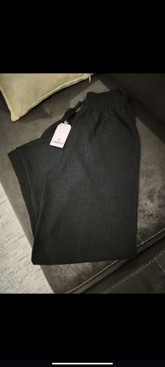 Kadın Salaş Kumaş Pantolon - Görsel 2