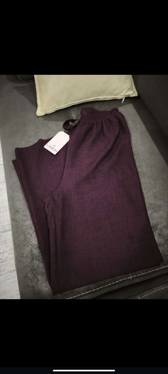 Kadın Salaş Kumaş Pantolon - Görsel 4