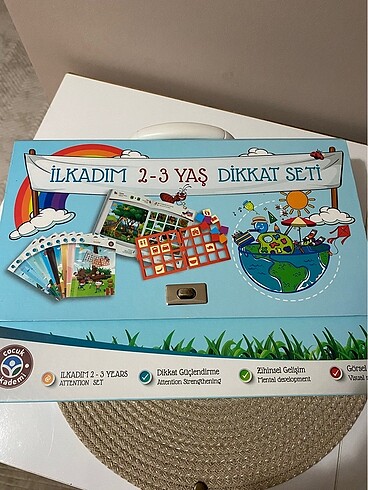 2-3 yaş dikkat güçlendirme seti