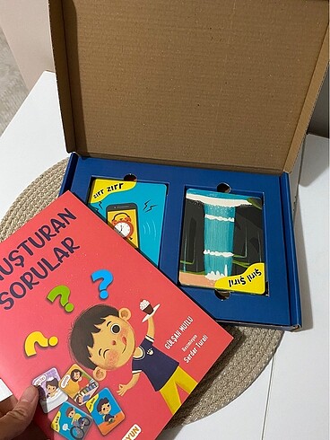 Konuşturan sorular eğitici kartlar