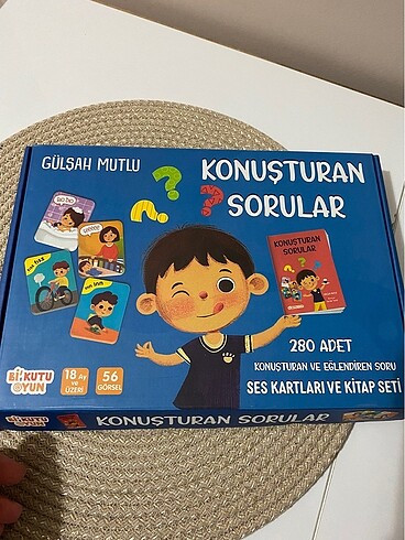  Konuşturan sorular eğitici kartlar