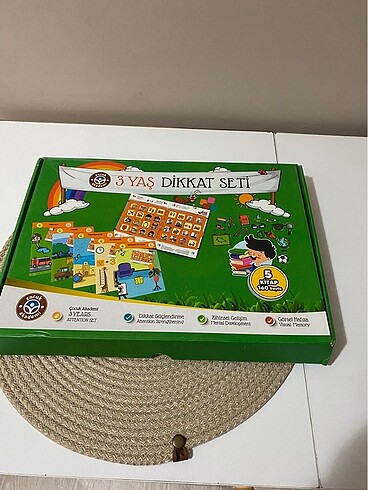 3 yaş dikkat güçlendirme seti