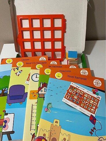 Beden Renk 3 yaş dikkat güçlendirme seti