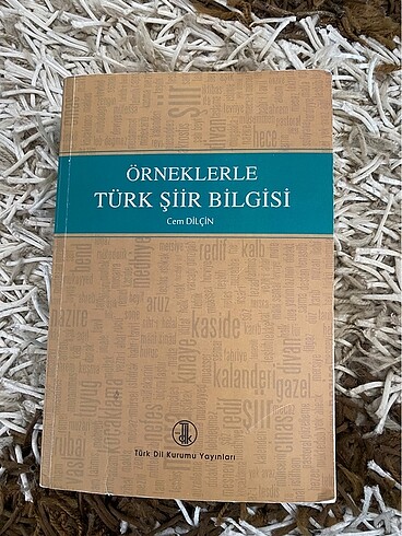 Örneklerle türk şiir bilgisi Cem dilçin