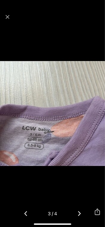 LC Waikiki LCW kız bebek tulum