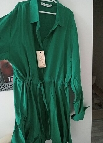 m Beden Gömlek elbise