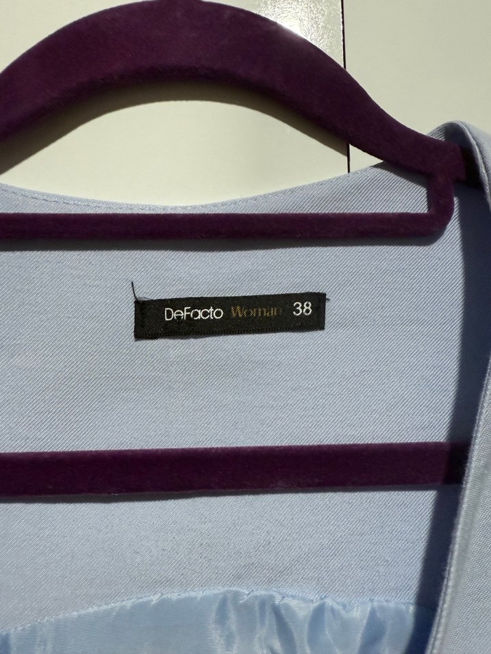 Düğmeli Keten Kadın Yelek - Görsel 3