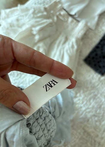 Zara Zara 2 adet şort ceket ve bluz 4 parça